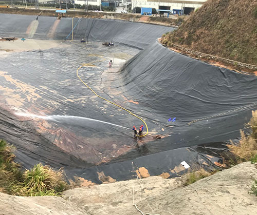 陈仓废水池清理