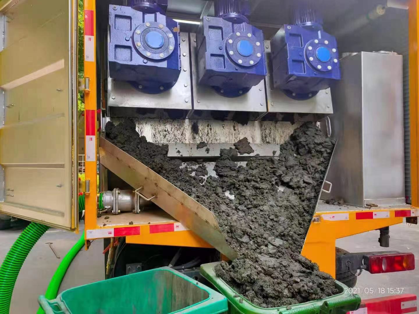 陈仓化粪池清掏城市维护站-泥浆净化干湿分离处理